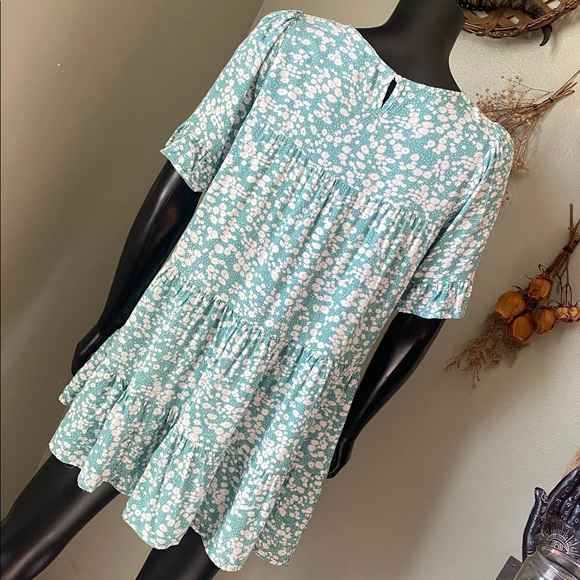 Beachsissi Floral Babydoll Dress Tunic - Picture 7 of 10